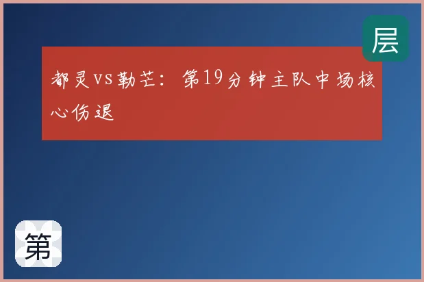 都灵vs勒芒：第19分钟主队中场核心伤退